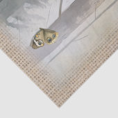 Roe Deer Redwood Wald Watercolor Seidenpapier (Detail)