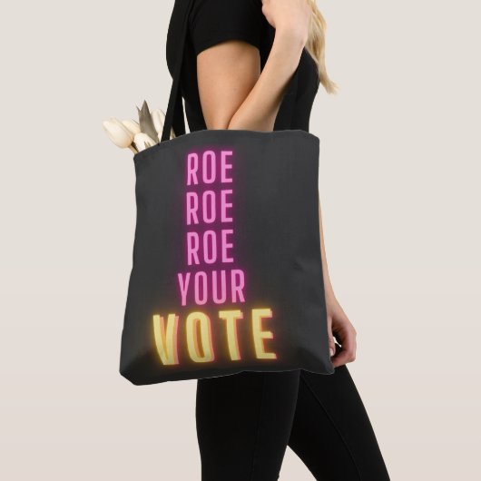 Roe Dein Vote Rosa Neon Tasche (Von Nahem)