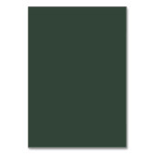 ROE Dusky Green & White Simple Wedding Tischnummer (Rückseite)