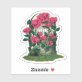 Roe Gravestone kiss-cut Aufkleber (Blatt)