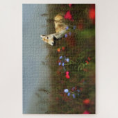 Roe in einem Wiese-Puzzle Puzzle (Vertikal)