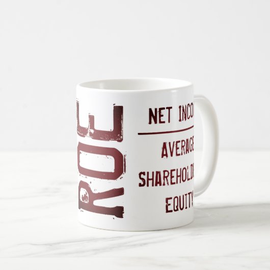 "ROE" KAFFEETASSE (VorderseiteRechts)