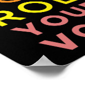 Roe Roe Roe Ihre Abstimmung 6 Poster (Ecke)