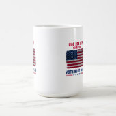 Roe Roe Roe Ihre Stimme | Vote Blue 2024 Geschenk Kaffeetasse (Mittel)