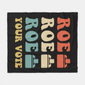 ROE ROE ROE ROE IHRE ABSTIMMUNG 886 FLEECEDECKE (Vorderseite (Horizontal))