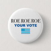 Roe Roe Roe Your Abstimmung Button (Vorderseite)