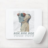 Roe Roe Roe Your Abstimmung Mousepad (Mit Mouse)