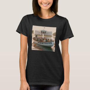 Roe Roe Roe Your Abstimmung T-Shirt