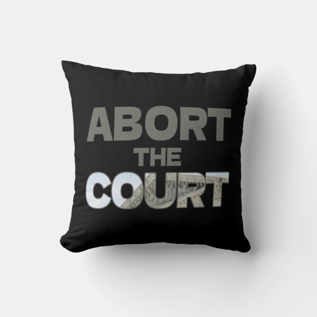 Roe V Wade 8 Kissen (Vorderseite)