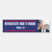 ROE V WADE WIEDERINSTATE AUTOAUFKLEBER (Vorne)