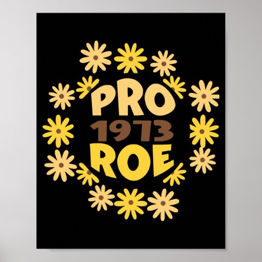 Roe / Wade Rights ProChoice Feminist Pro Poster (Vorne)
