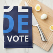 Roe Your Vote I Geschirrtuch (Viertel Falte)