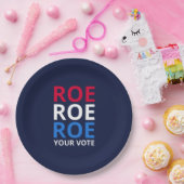 Roe Your Vote I Pappteller (Party)