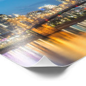 Roebling Bridge Fotodruck (Ecke)