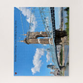Roebling Bridge Ohio Puzzle (Vertikal)