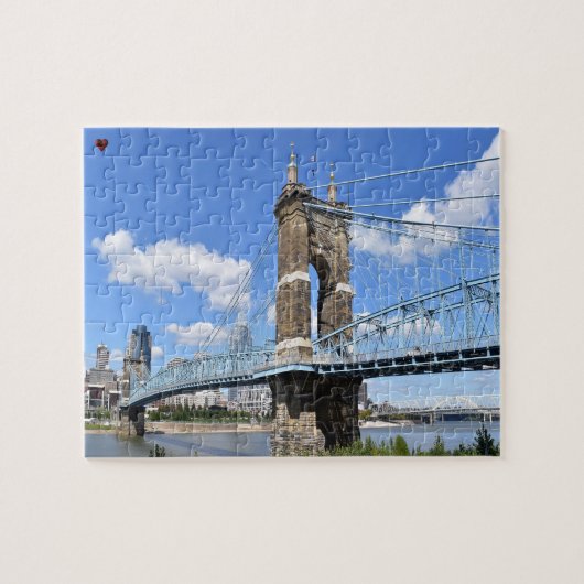Roebling Bridge Ohio Puzzle (Horizontal)
