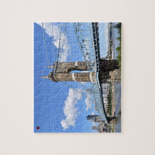 Roebling Bridge Ohio Puzzle (Vertikal)