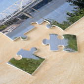 Roebling Bridge Ohio. Weihnachtsgrüßen Puzzle (Seite)