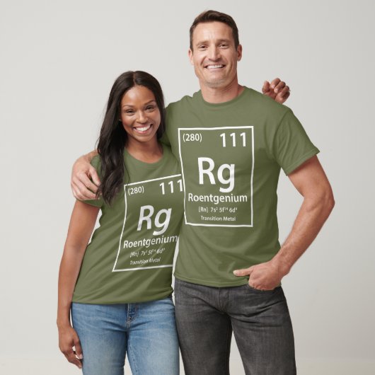 Roentgenium-Element (weiß) T-Shirt (Unisex)
