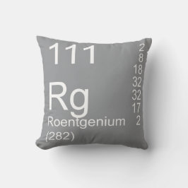 Roentgenium Kissen