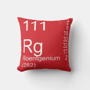 Roentgenium Kissen