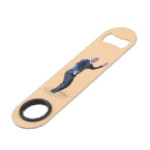 Roestvrijstalen Flessenopener Speed Flaschenöffner (Rückseite Schrägansicht)