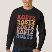 Roetz City Groovy Retro Sweatshirt (Vorderseite)
