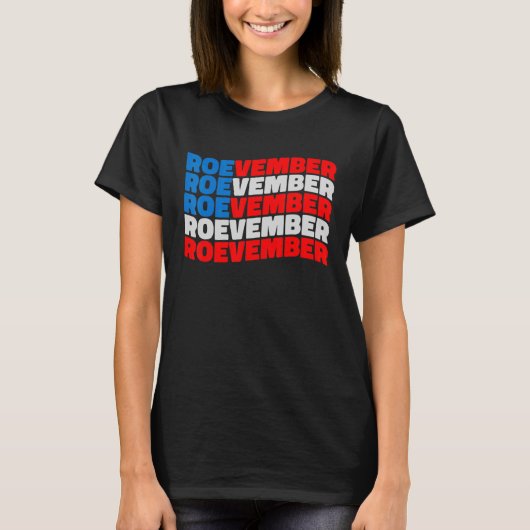 ROEVEMBER American Flag Erinnerung 8. November 202 T-Shirt (Vorderseite)