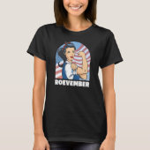 ROEVEMBER American Flag Erinnerung 8. November 202 T-Shirt (Vorderseite)