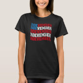 Roevember American Flag Retro Remember November 8  T-Shirt (Vorderseite)