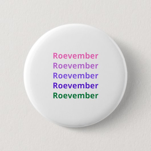 Roevember Button (Vorderseite)