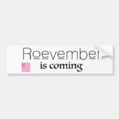 Roevember kommt autoaufkleber (Vorne)