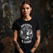 Roevember kommt in den USA 2024 Wahldemokratie T-Shirt