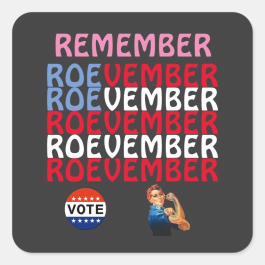 ROEVEMBER Sticker (Vorderseite)