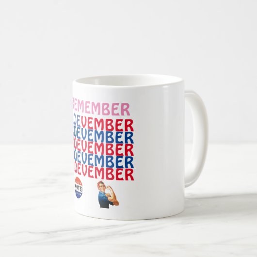 ROEVEMBER-Tasse Kaffeetasse (VorderseiteRechts)