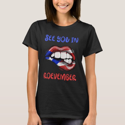 Roevember US Flag Lies Women T-Shirt (Vorderseite)