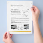 ROF-Blatt (Hunde + Pferde) Flyer (Hand)