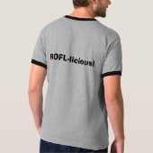 ROFL Haus, Waffel-Handelszentrum T-Shirt (Rückseite)