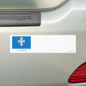 Rogaland Flagge mit Namen Autoaufkleber (Auf Auto)