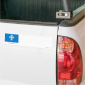 Rogaland Flagge mit Namen Autoaufkleber (Auf Lkw)