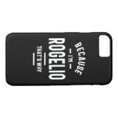 Rogelio Personalisiert Name Birthday Case-Mate iPhone Hülle (Rückseite (Horizontal))