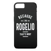 Rogelio Personalisiert Name Birthday Case-Mate iPhone Hülle (Rückseite)
