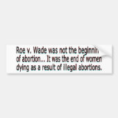 Rogen gegen Furt Autoaufkleber (Vorne)