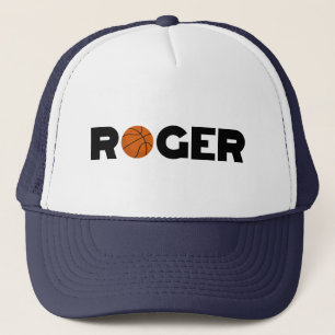 Roger Basketball Trucker Hat Truckerkappe