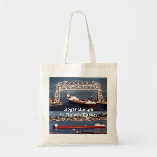Roger Blough in Duluth Harbour Tote Tasche (Vorne)