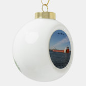 Roger Blough-Ornament Keramik Kugel-Ornament (Links)