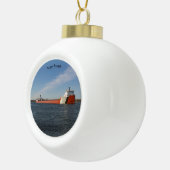 Roger Blough-Ornament Keramik Kugel-Ornament (Rechts)
