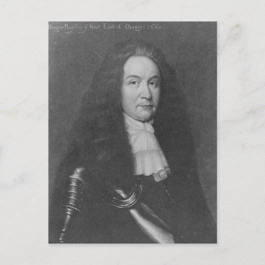Roger Boyle, 1. Earl of Orrery Postkarte (Vorderseite)