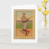 Roger Bresnahan Kardinals Baseball 1911 Karte (Gelbe Blume)