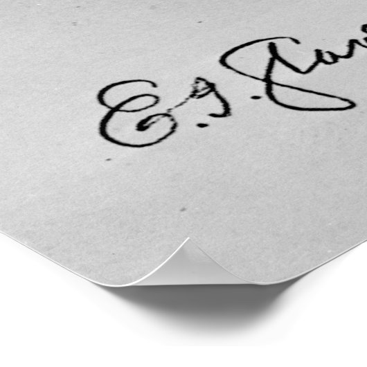 Roger Casement Poster (Ecke)